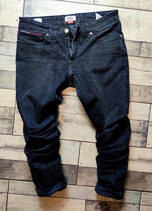 Джинси tommy hilfiger чоловічі чорні розмір 32/32