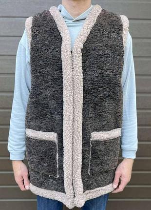 Жилетка из овчины