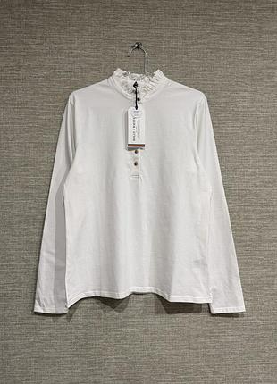 Трикотажний лонгслів holly &amp; white