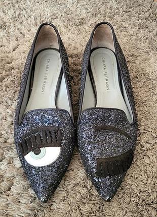 Туфли лодочки chiara ferragni