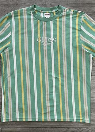 Чоловіча полосата футболка guess