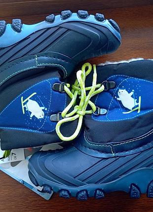 Сапоги сноубутсы с подсветкой lupilu 3m scotchliteTM размер 24,25,29 новые