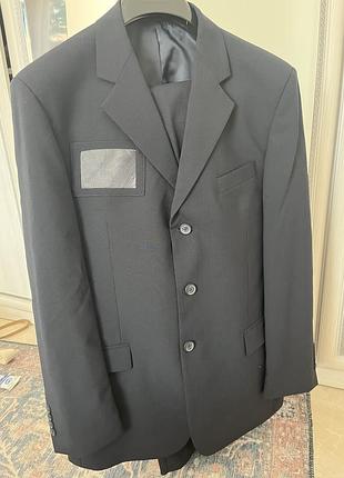 Чоловічий класичний костюм 50/176 (44% вовна)