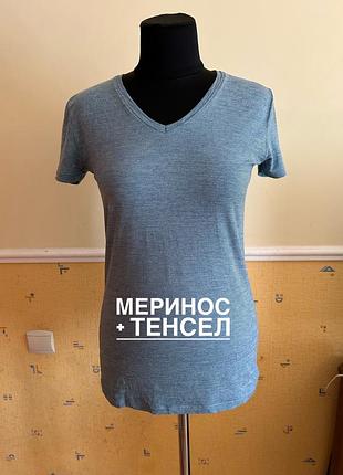 Термофутболка меринос тенсел 46 nord, xs-s