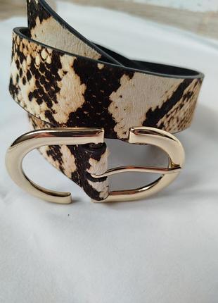 Ремень кожа пони