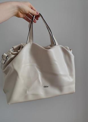 Сумка gabor новая (конфискат нимечки) тоут сумка