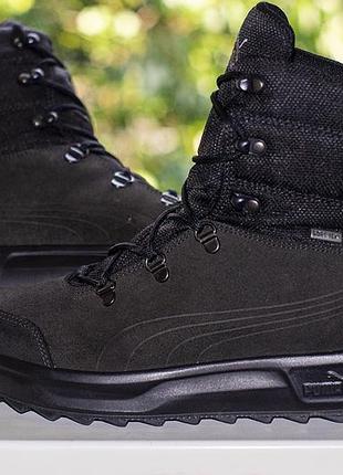 Ботинки треккинговые puma caminar iiilex leather goretex black 39 г. оригинал
