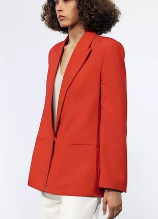 Яркий жакет оверсайз zara