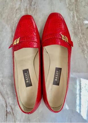 Bally- нові туфлі шкіра крокодила
