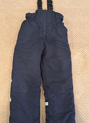 Полукомбинезон зимние брюки комбинезон