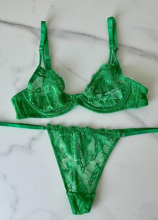 Яскравий мереживний комплект primark