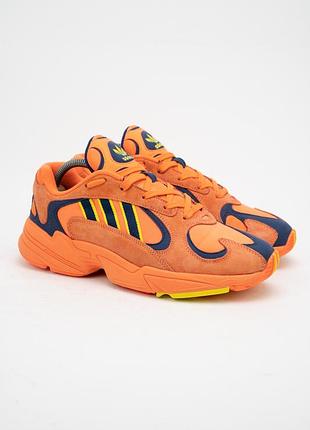 Кроссовки мужские кожаные adidas yung 1 hi-res оранжевый размер 42