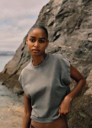 Футболка с вываренным эффектом