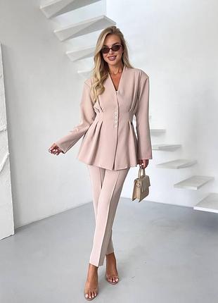 Брючний костюм сучасна класика