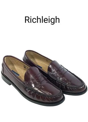 Шкіряні чоловічі туфлі лофери systemleigh оригінал