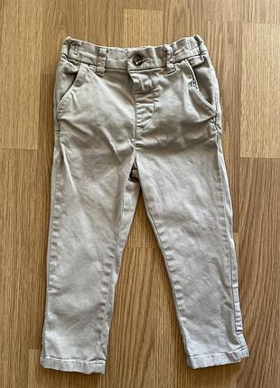 Бежеві базові штанці