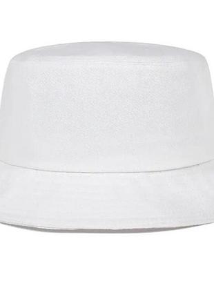 Панамка на лето белая летняя панамка белая женская, модная трендовая мужская панама