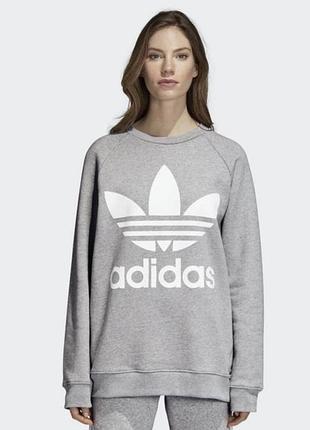 Світшот реглан на флісі adidas розмір s/m