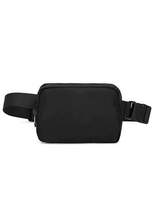 Барсетка чёрная мужская без логотипа