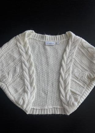 Біле болеро з косами  на дівчинку 11-14 років