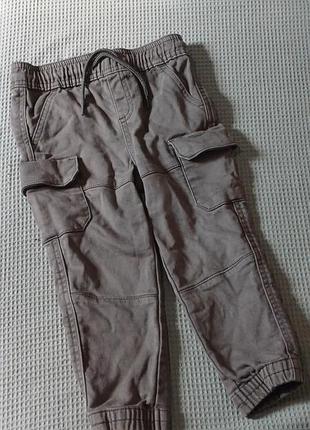Стрейчевые штанишки на 2-3 года