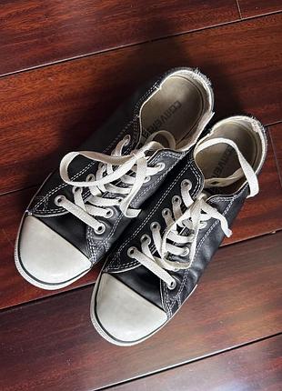 Снікерси кеди шкіряні унісекс converse all star оригінал