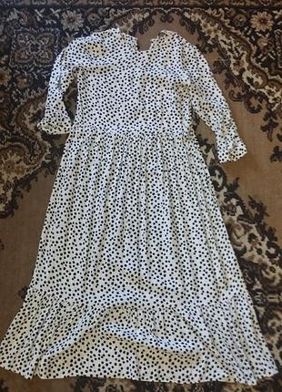 Платье в горошок