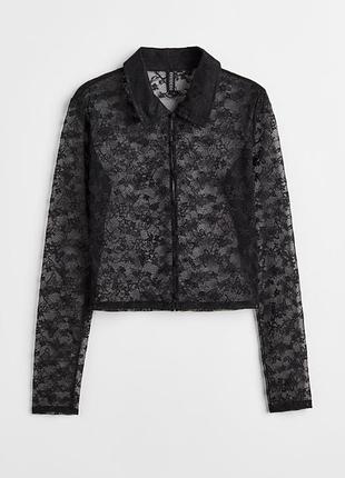 Мереживна блузка сорочка h&m терміново