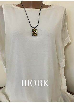 Шовкова блуза від jigsaw