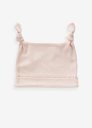 Трикотажная шапка с узелками некст для девочки