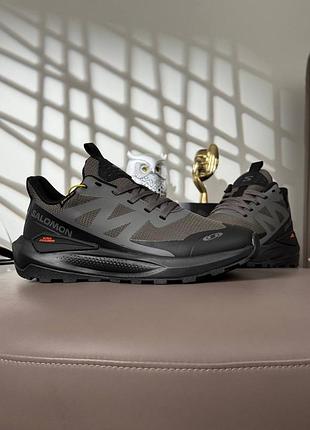 Мужские кроссовки salomon elixir activ 1964x black taupwood