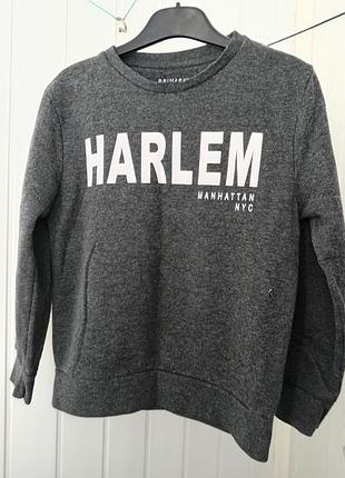 Свитшот толстовка на мальчика 9-10 лет, рост 140 см.