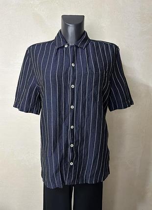 Рубашка льон віскоза