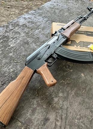 Дитячий металевий автомат калашникова ак-47 | іграшковий автомат із пластиковими кульками 6 мм