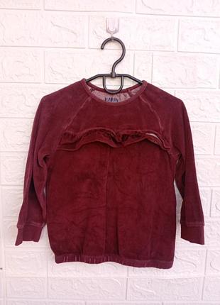 Кофта на девочку 110-116 см на 4-6 лет