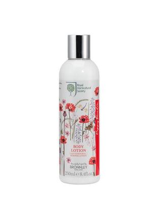 Bronnley rhs лосьйон для тіла poppy meadow 250ml9 фото