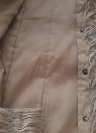 Дублянка на дівчинку 122 см h&m 2