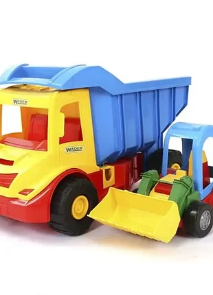 Грузовик multi truck с трактором (39219) "wader"