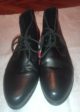 Ботиночки женские кожаные