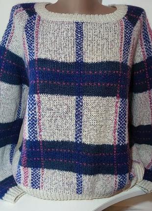 Свитер женский теплый logg h&amp;m мхер размер м