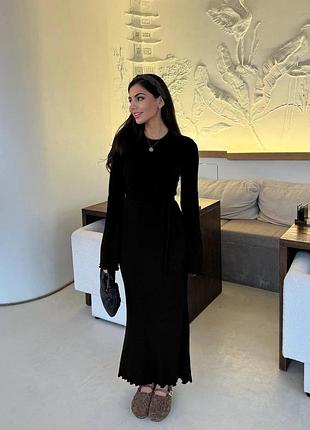 Сукня в рубчик🖤