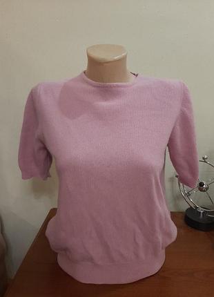 Кофта на короткий рукав benetton шерсть, ангора