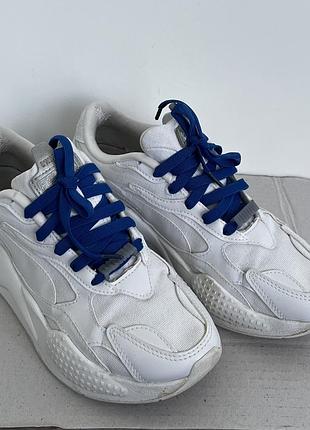 Білі кросівки puma rs-x