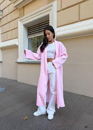 Стильний подовжений кардиган