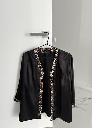 Атласний халат, шовк, домашній одяг