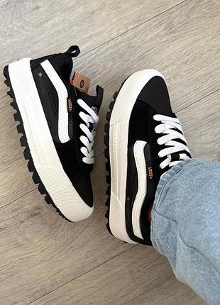 Унісекс кеди vans old skool mte 1 gore-tex black white