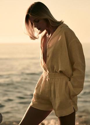 Шорти лляні