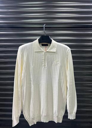 Чоловіча кофта лонг loro piana з воротніком