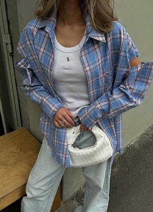 Рубашка в клетку