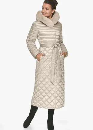 Пальто воздуховик легке тепле зима   кварц